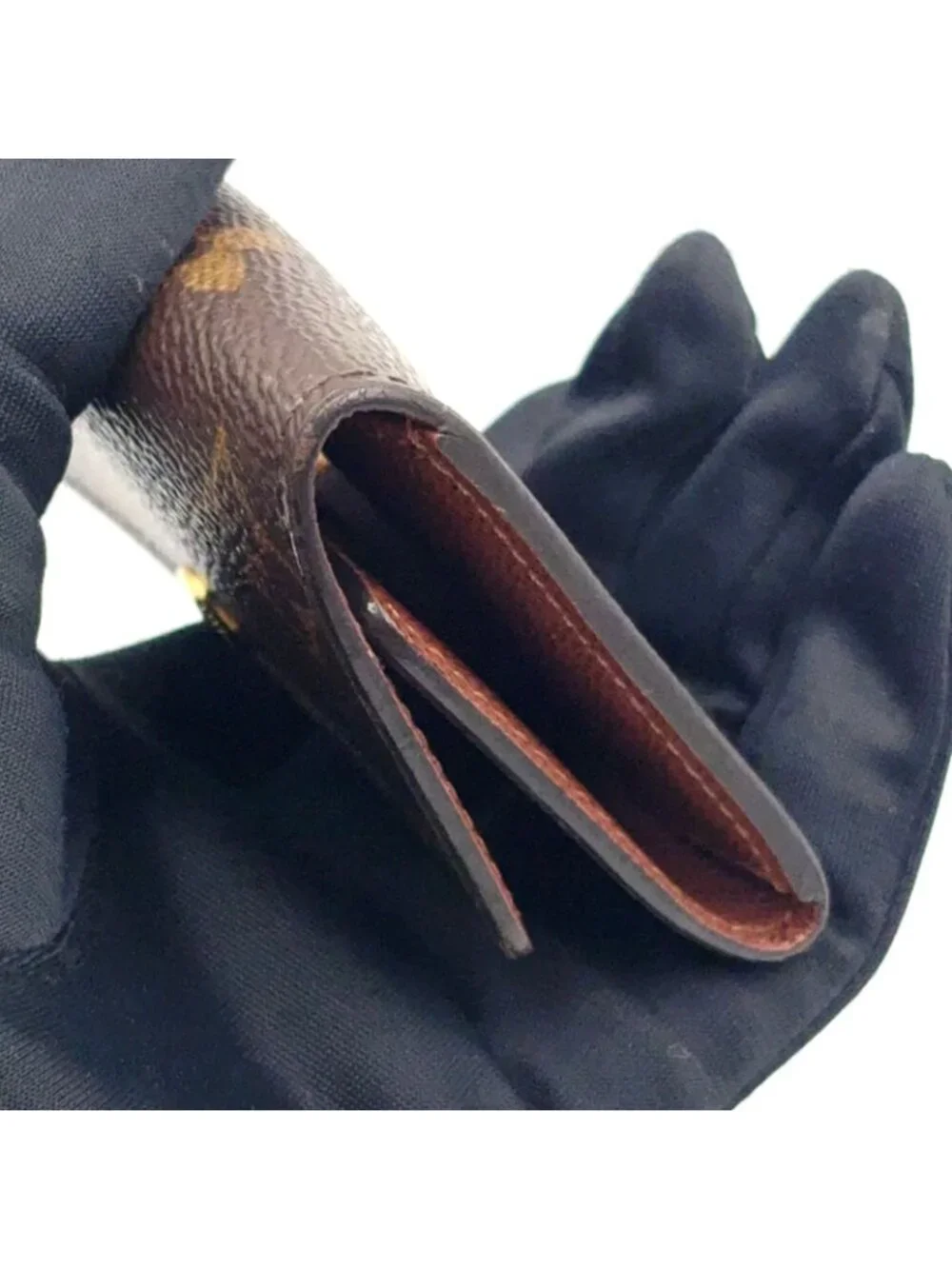 Louis Vuitton Multicles 6 Monogram Leather Brown Key Case Gold Key Holder
